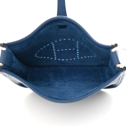 Hermes Taurillon Clemence Zigzag Evelyne TPM Deep Bleu Bleu Zellige Indigo Black 5 of 11