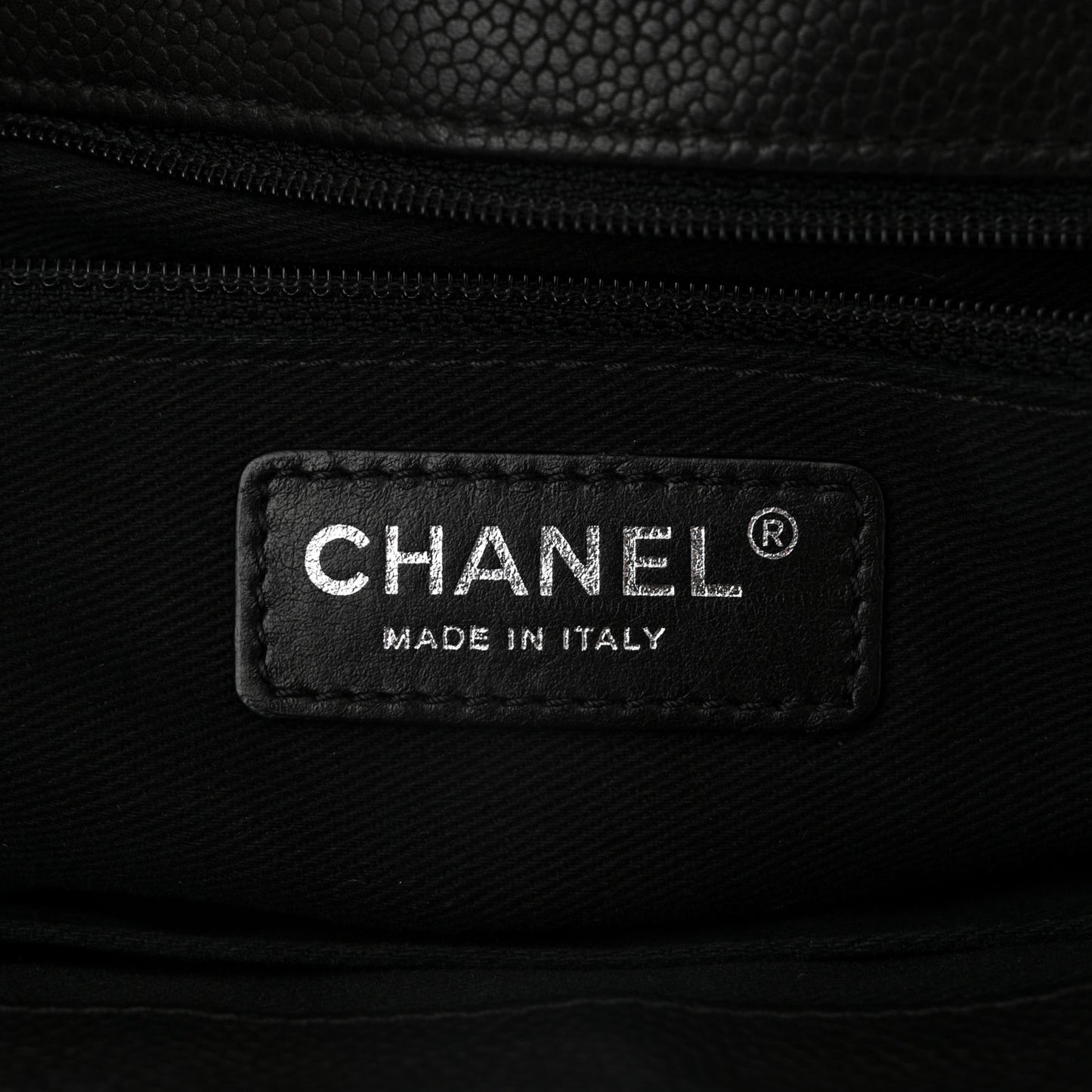 Caviar Quilted Large Now and Forever Flap Black