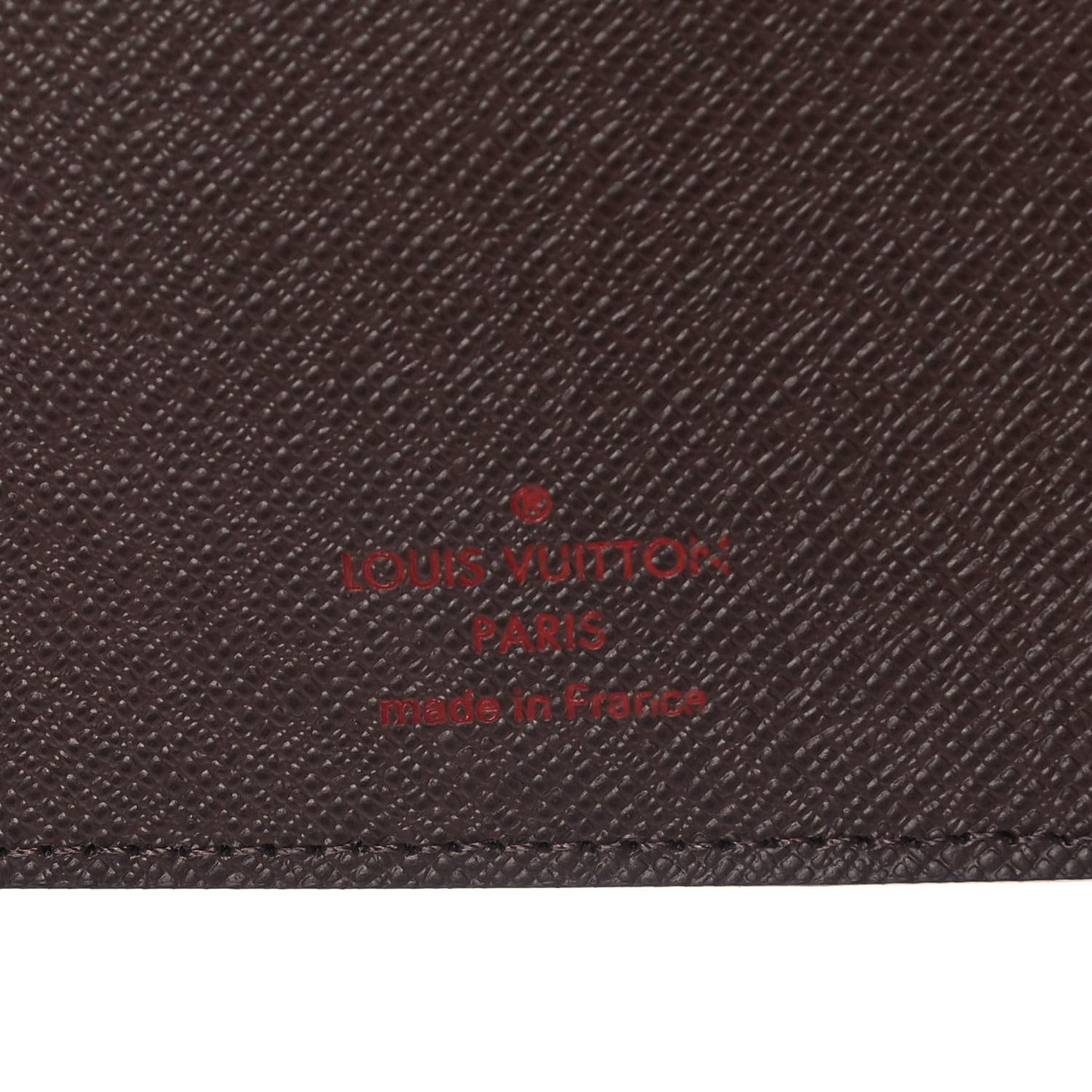 Damier Ebene Desk Agenda Cover