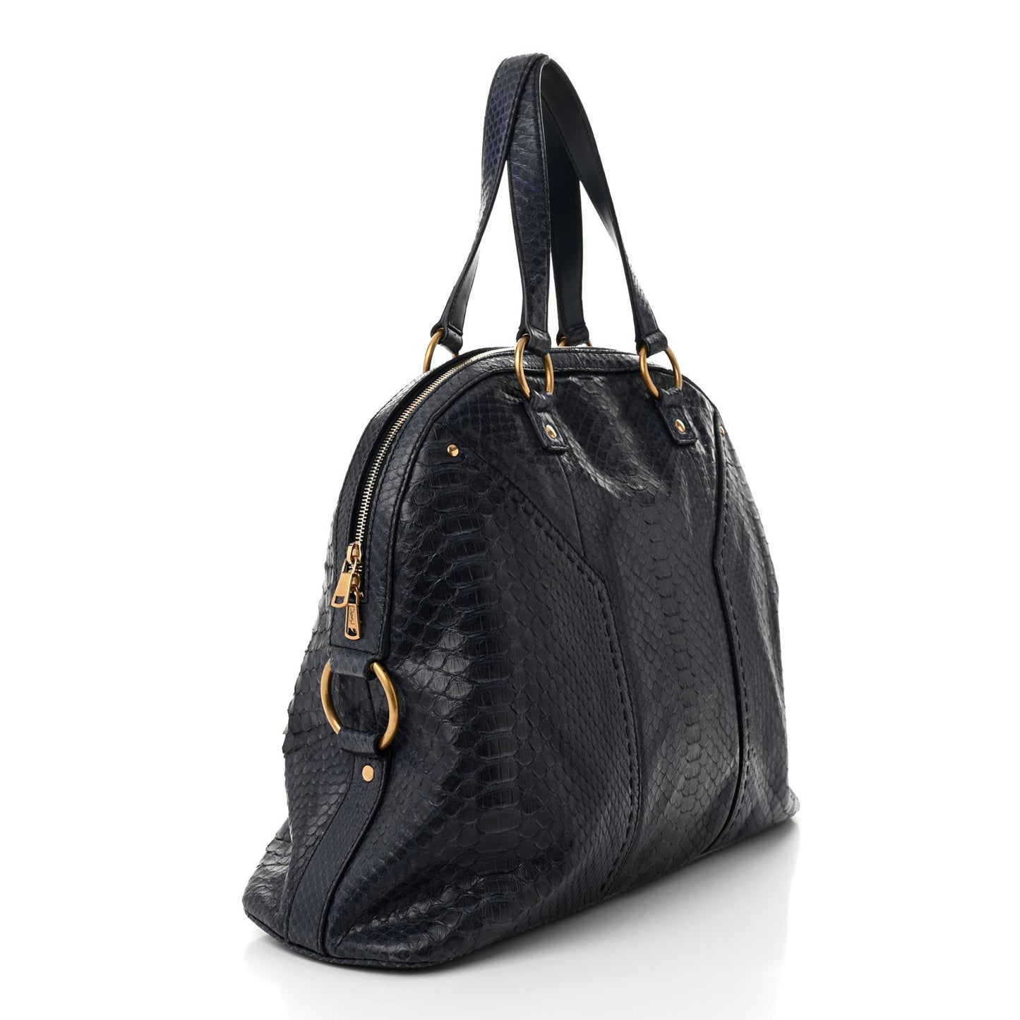 Snakeskin Oversized Muse Blue