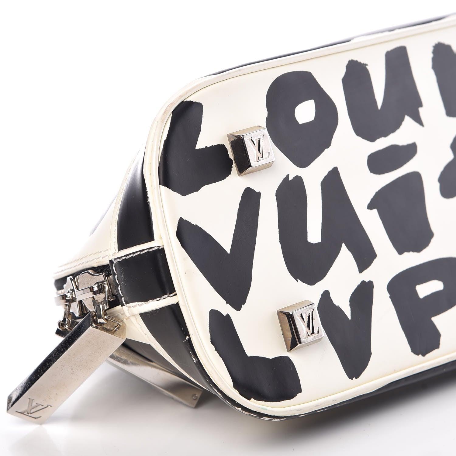 Louis Vuitton Graffiti Alma Horizontal Black 7 of 14