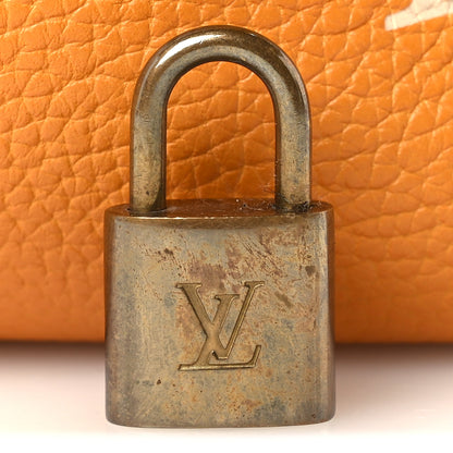 Louis Vuitton Tobago Calfskin Carryall Yellow 8 of 16