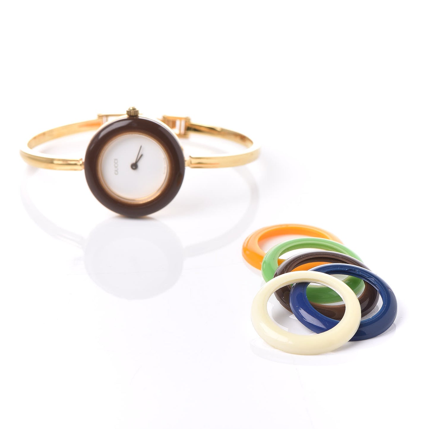 Stainless Steel 26mm Interchangeable Bezel Quartz Watch
