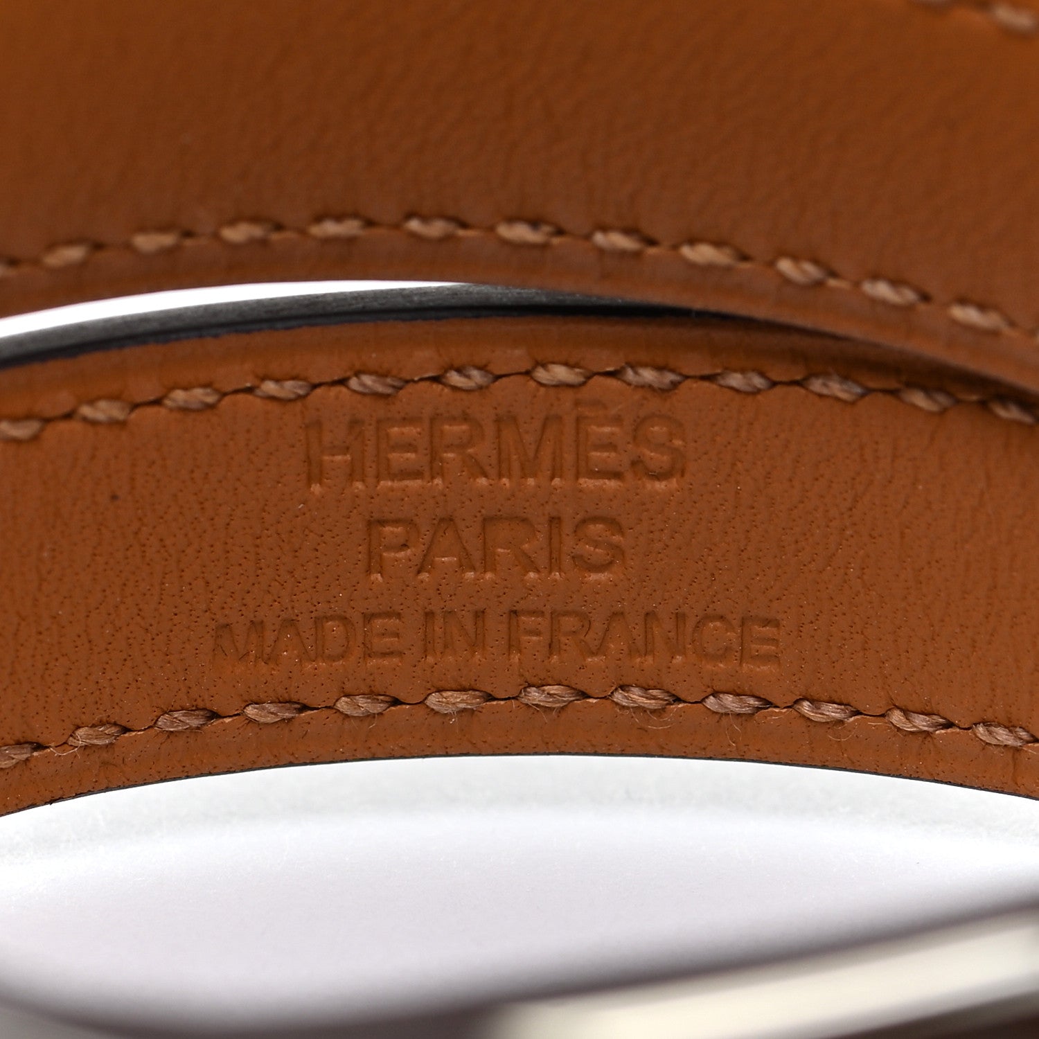 Hermes Swift Kelly Double Tour Bracelet T2 Etoupe 4 of 7