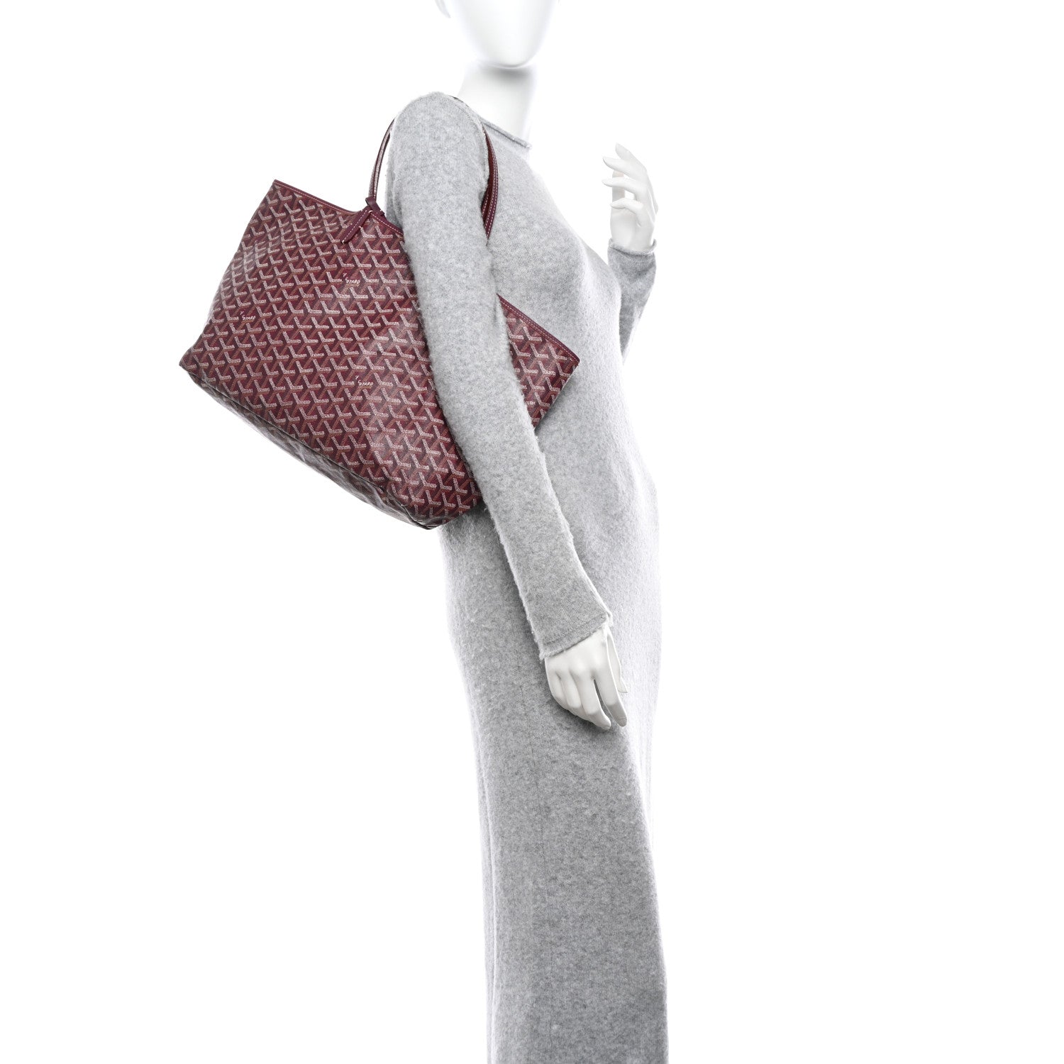 Goyard Goyardine Saint Louis PM Bordeaux 2 of 11