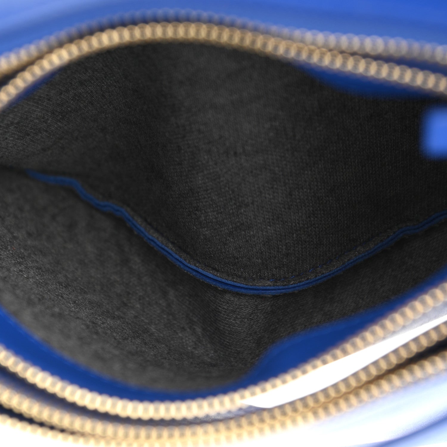Celine Lambskin Trio Crossbody Bag Electric Blue 6 of 11