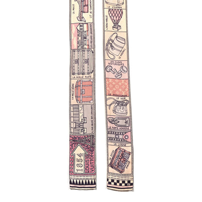 Louis Vuitton Silk Jeu De Louis BB Bandeau Pink 2 of 5