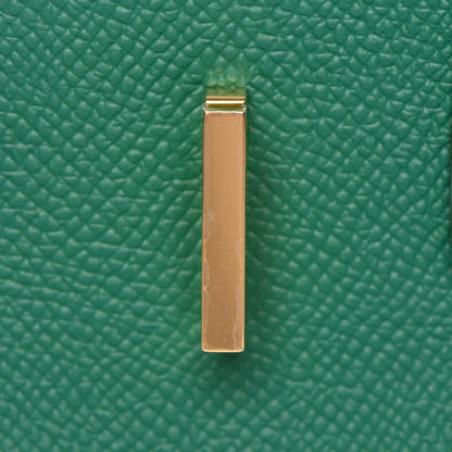 Hermes Epsom Birkin 30 Vert Vertigo 17 of 29