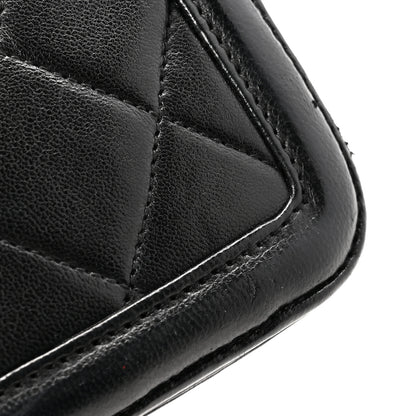Chanel Lambskin Quilted Tassel Bag Black 15 of 15