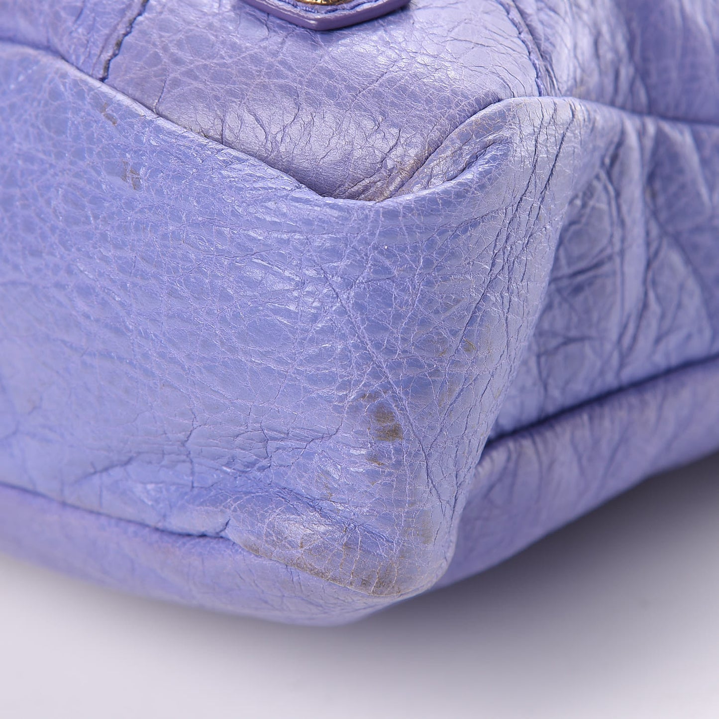Agneau Giant 12 Gold Hardware Town Mauve Light Mauve