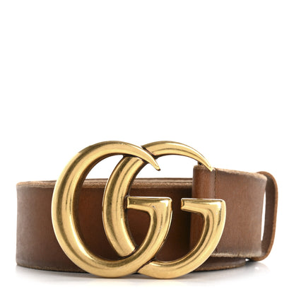 Gucci Faded Calfskin Double G 40mm Belt 85 34 Cuir 1 of 8