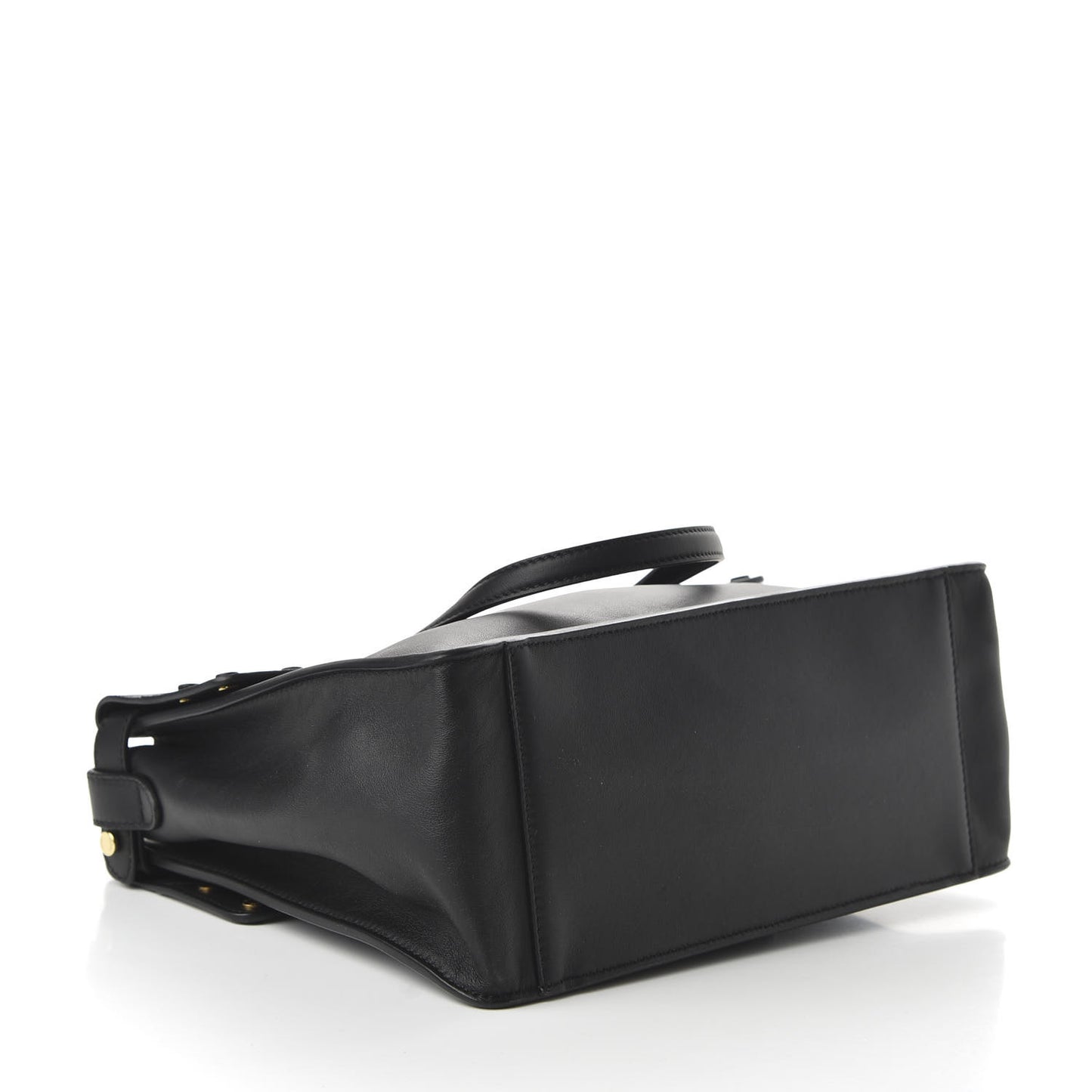 Vitello Grace Matte Large Flip Tote Black