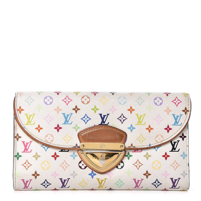 Louis Vuitton Monogram Multicolor Eugenie Wallet White 1 of 22