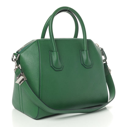 Givenchy Sugar Goatskin Small Antigona Emerald 2 of 6