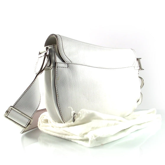 Leather Saddle Messenger Bag