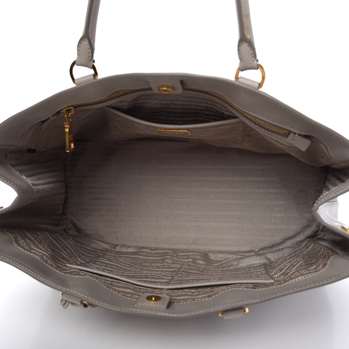 Saffiano Lux Large Tote Pomice