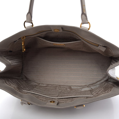Prada Saffiano Lux Large Tote Pomice 5 of 13