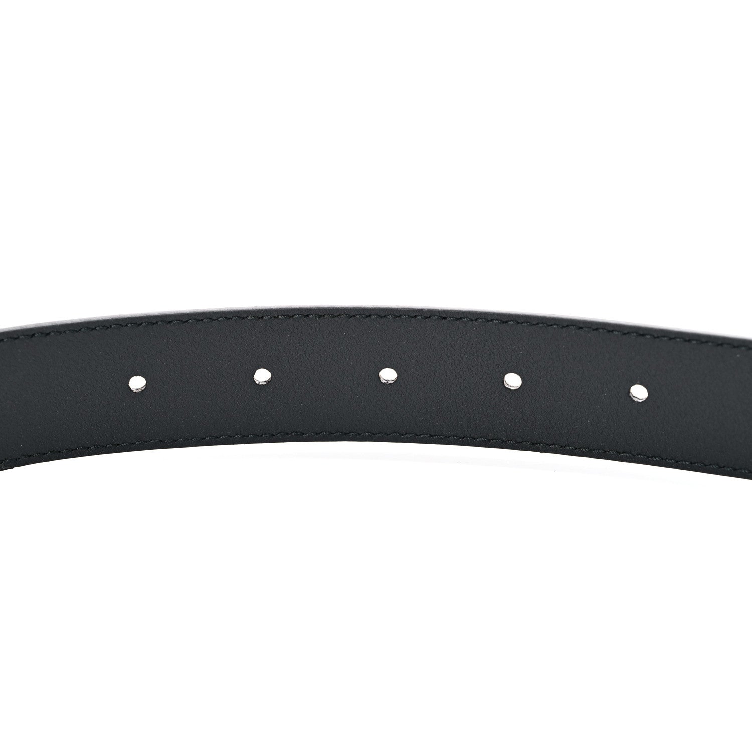 Gucci Calfskin Double G 30mm Belt 80 32 Black 5 of 6