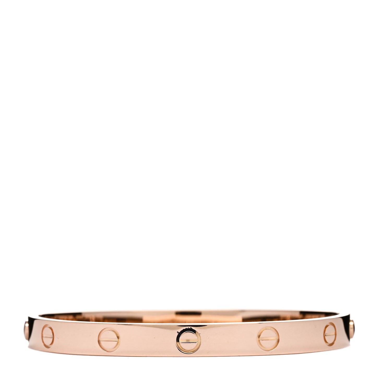 18K Pink Gold LOVE Bracelet 17
