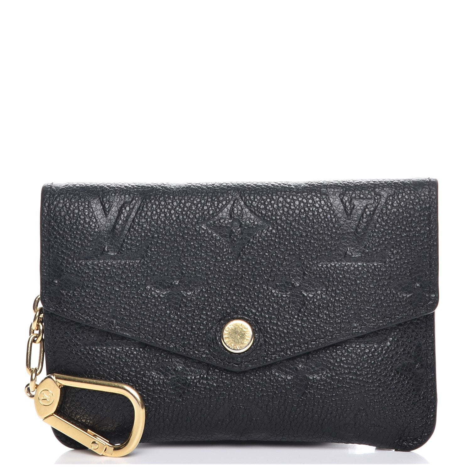 Louis Vuitton Empreinte Key Pouch Black 1 of 8