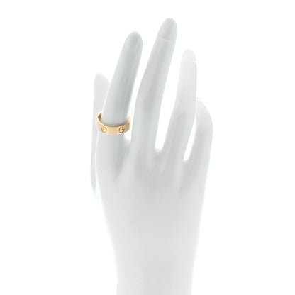 Cartier 18K Yellow Gold 5.5mm LOVE Ring 56 7.75 2 of 4