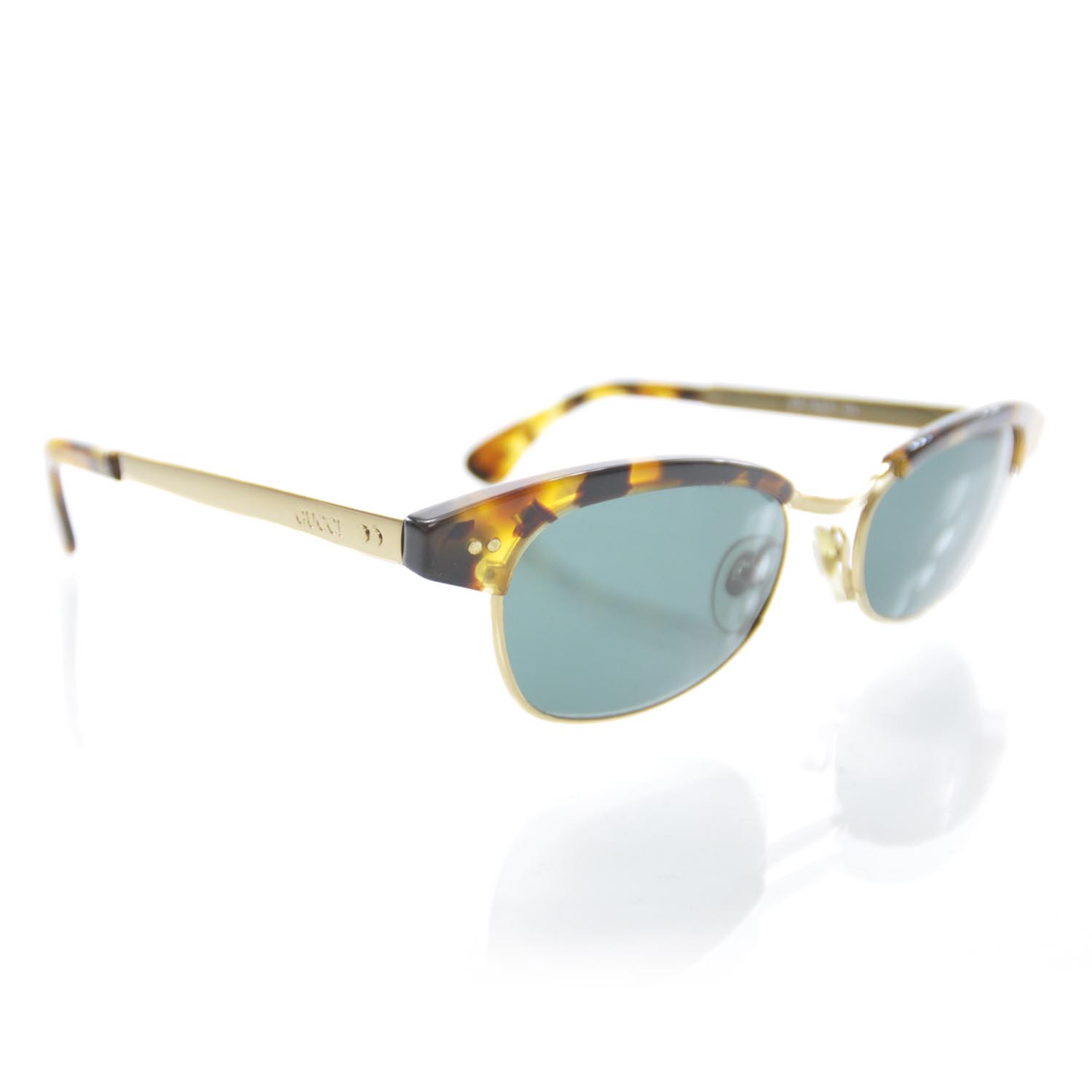 Gucci Tortoise Shell Sunglasses 1365S 1 of 7