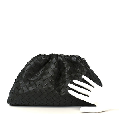 Bottega Veneta Nappa Maxi Intrecciato The Pouch Oversized Clutch Camping 2 of 11