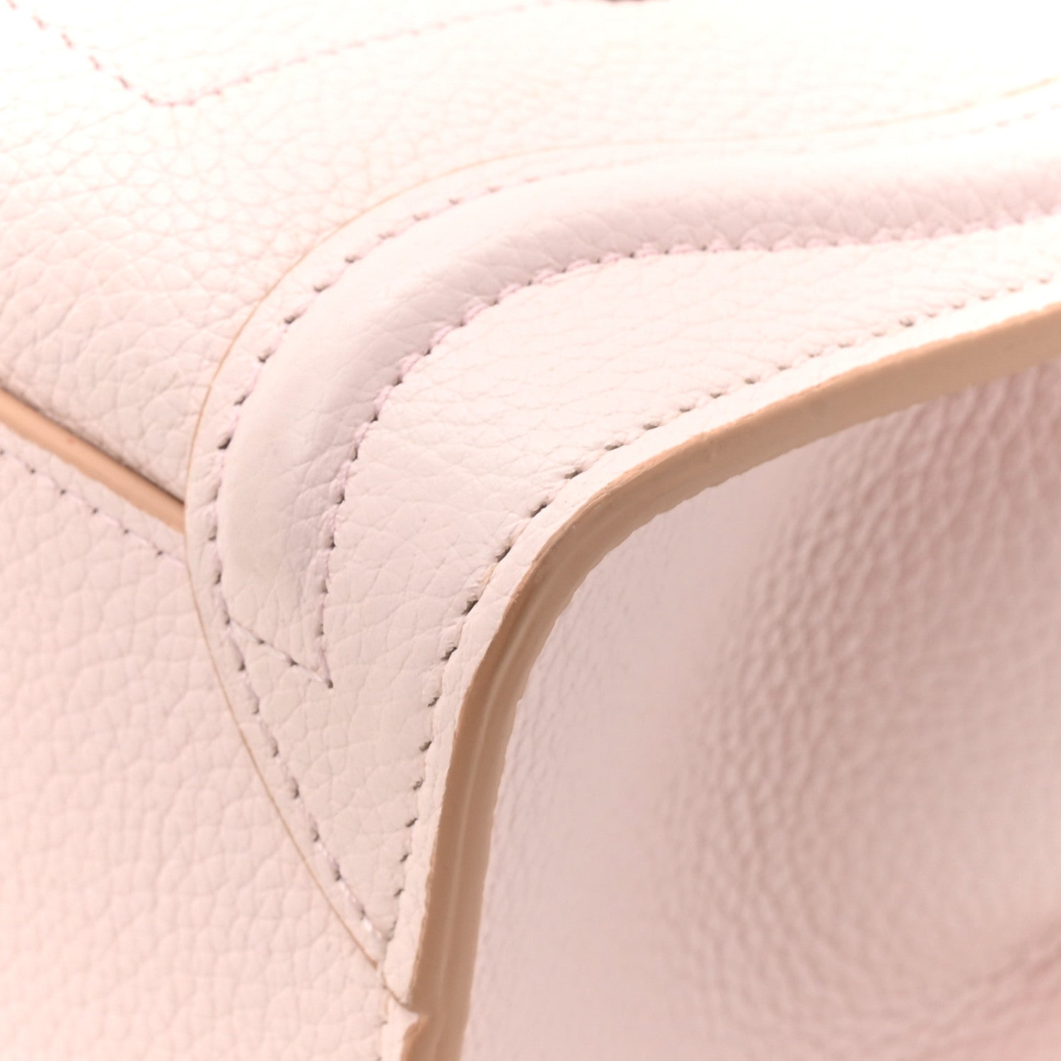 Celine Drummed Calfskin Nano Luggage Pale Pink 12 of 13
