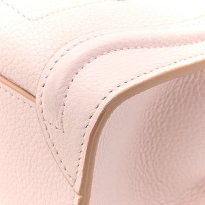 Celine Drummed Calfskin Nano Luggage Pale Pink 12 of 13