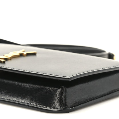 Saint Laurent Smooth Calfskin Monogram Phone Holder Crossbody Black 7 of 8