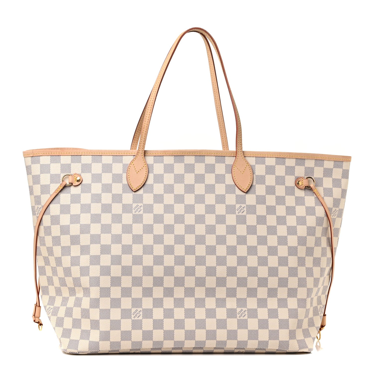Louis Vuitton Damier Azur Neo Neverfull GM Rose Ballerine 1 of 11