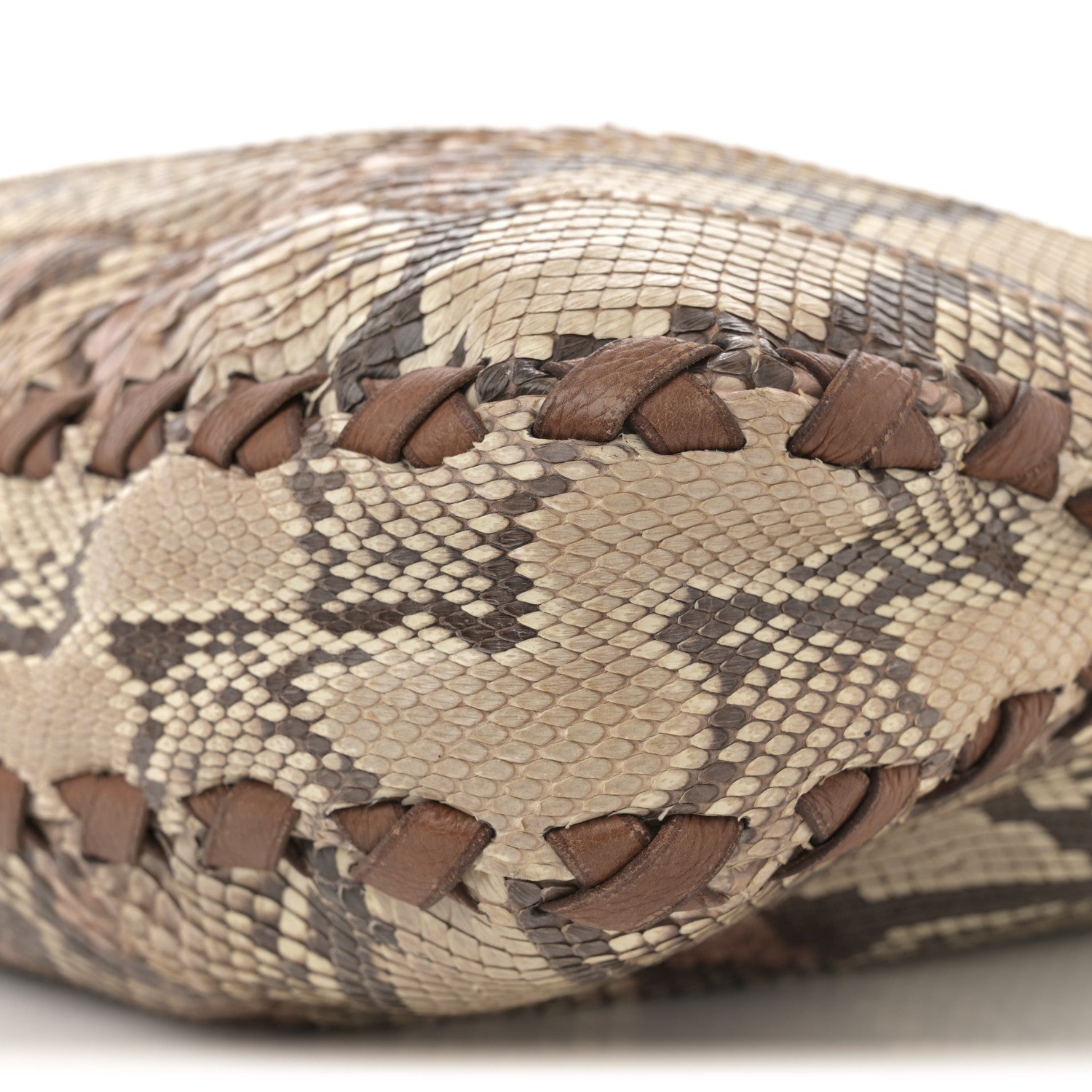 Gucci Snakeskin Large New Jackie Shoulder Bag Multicolor 1756204