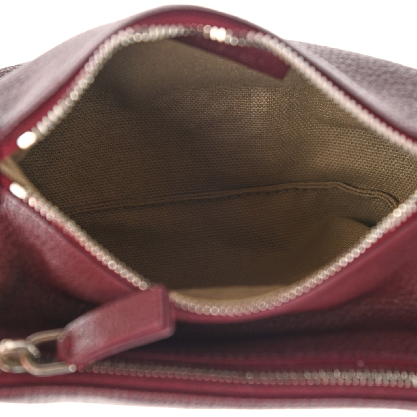 Sugar Goatskin Pandora Wristlet Oxblood