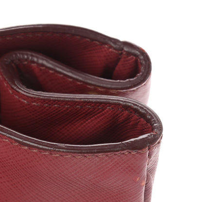 Prada Saffiano Lux Large Tote Cherry 13 of 16