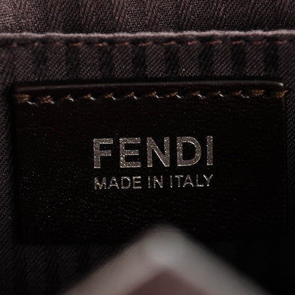 Fendi Vitello Elite Regular 2Jours Tote Caffe Noir 6 of 8