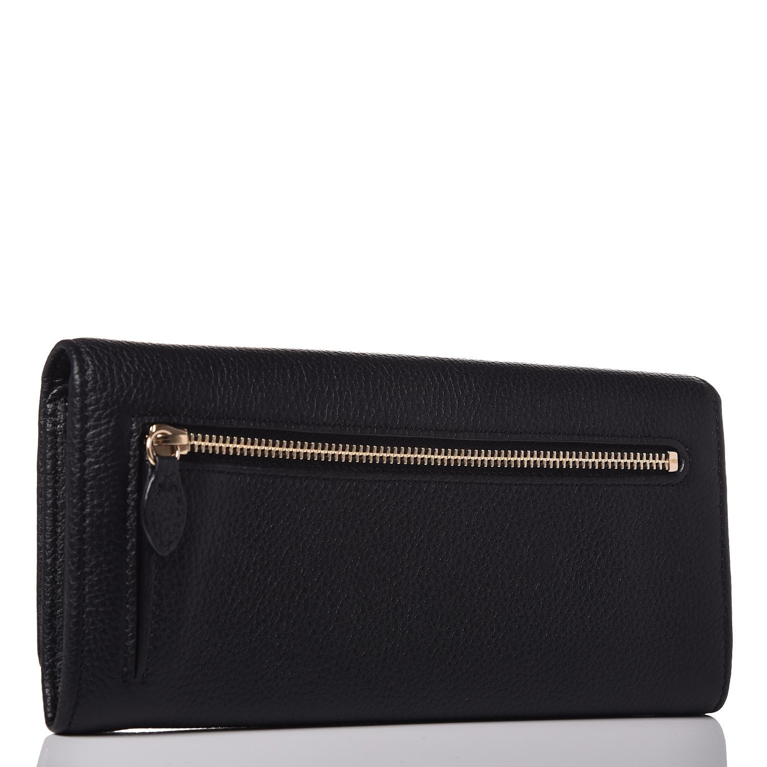 Mulberry Classic Grain Small Tree Continental Wallet Black 3 of 7