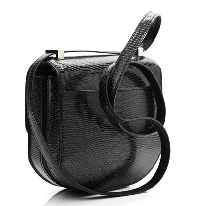 Hermes Lizard Mosaique Au 24-17 Black 3 of 10
