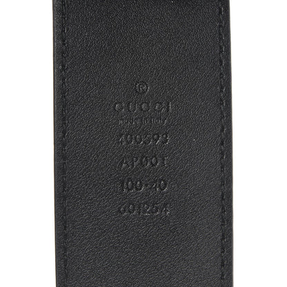 Gucci Calfskin Double G 40mm Belt 100 40 Black 5 of 6