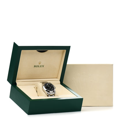Rolex Stainless Steel 40mm Air-King Oyster Perpetual Watch Black 116900 5 of 5