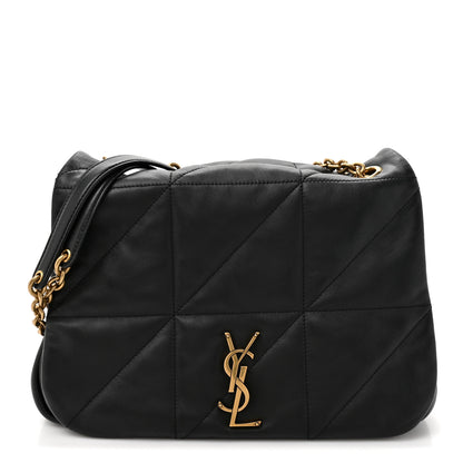 Saint Laurent Lambskin Matelasse Monogram Medium Jamie 4.3 Black 1 of 10