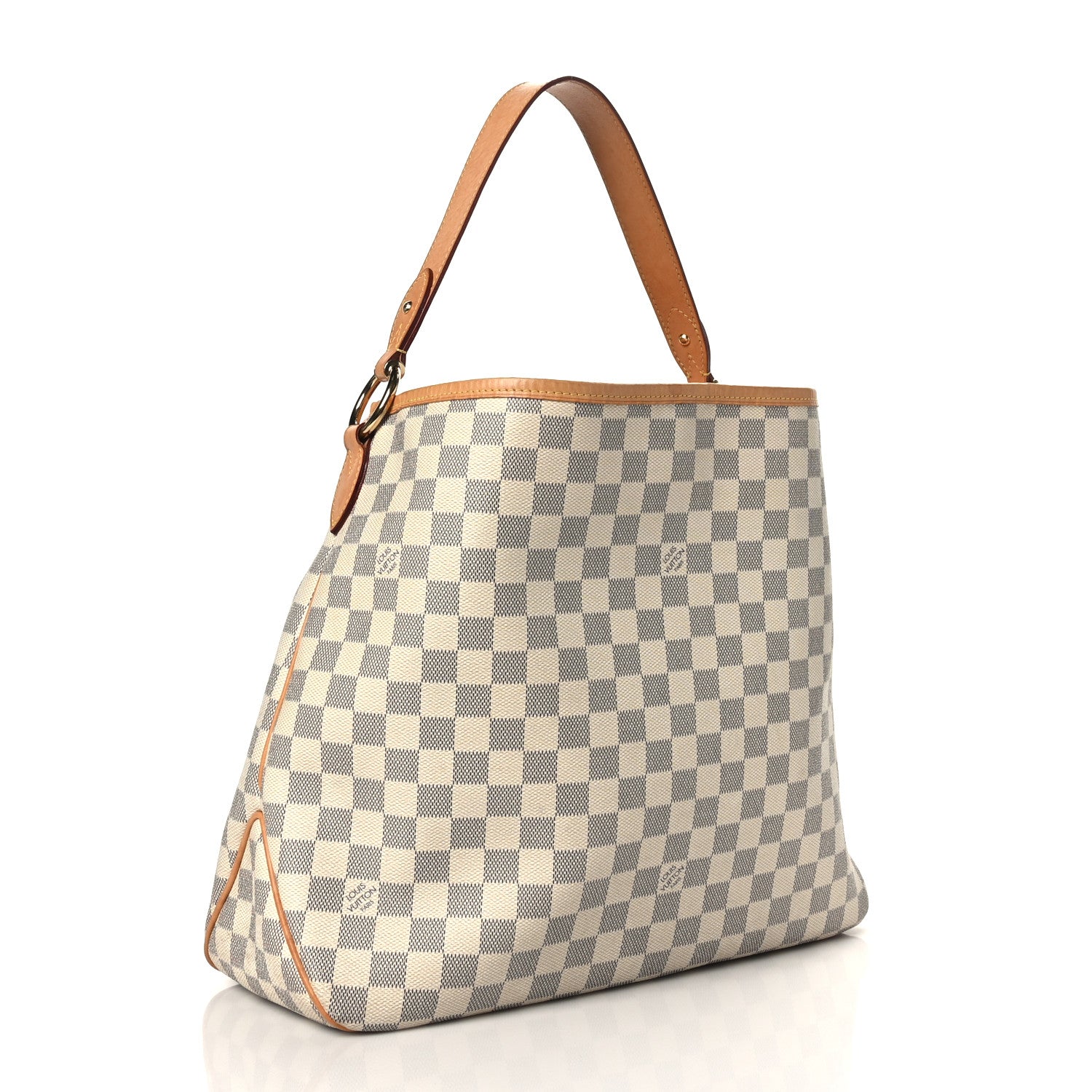 Louis Vuitton Damier Azur Delightful MM Pink 3 of 8