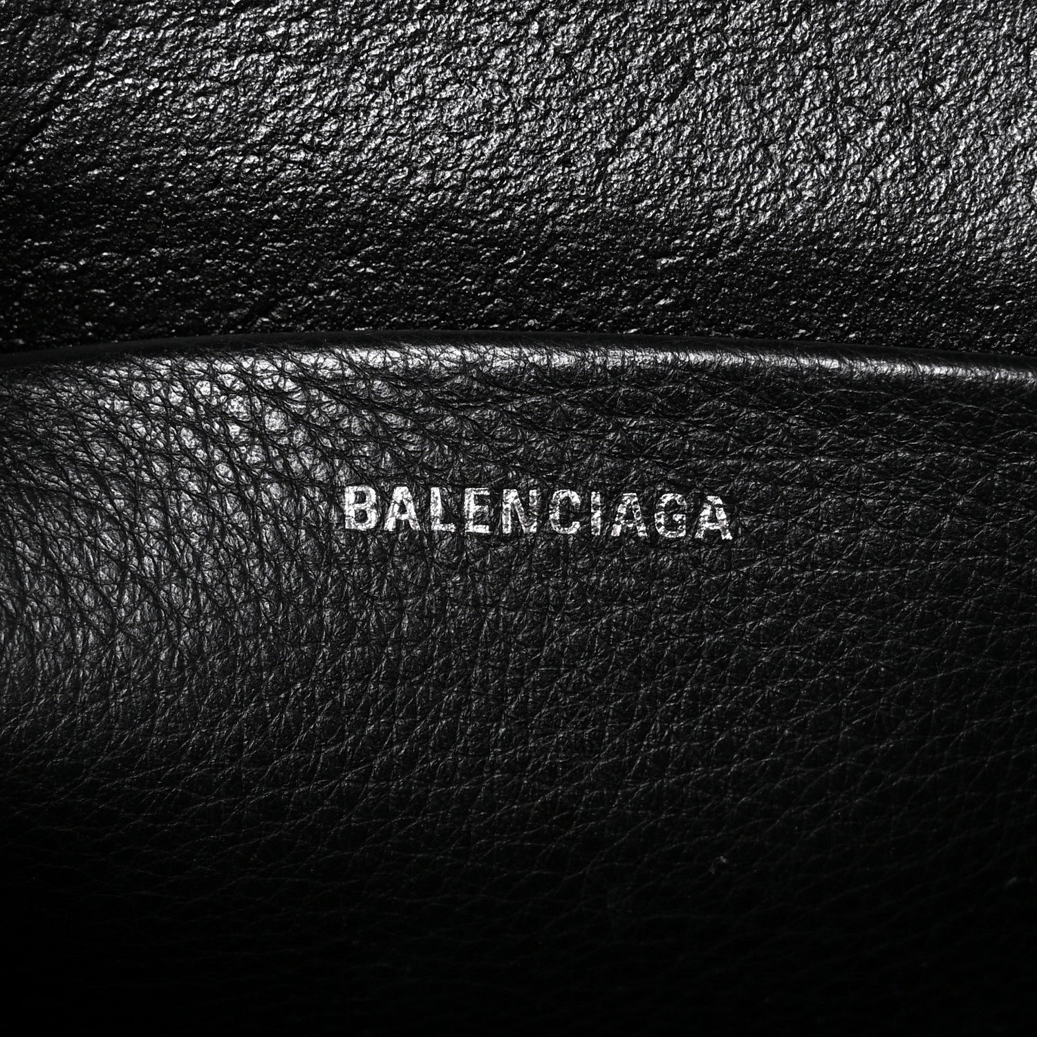 Balenciaga Calfskin Political Campaign Logo S Everyday Camera Bag Bleu 6 of 10