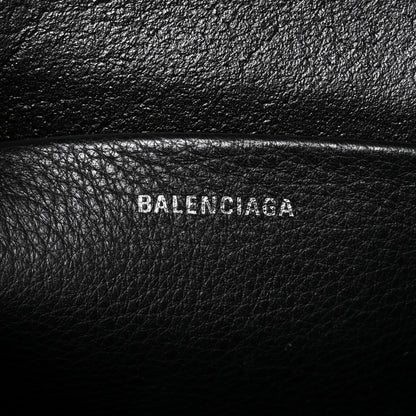 Balenciaga Calfskin Political Campaign Logo S Everyday Camera Bag Bleu 6 of 10