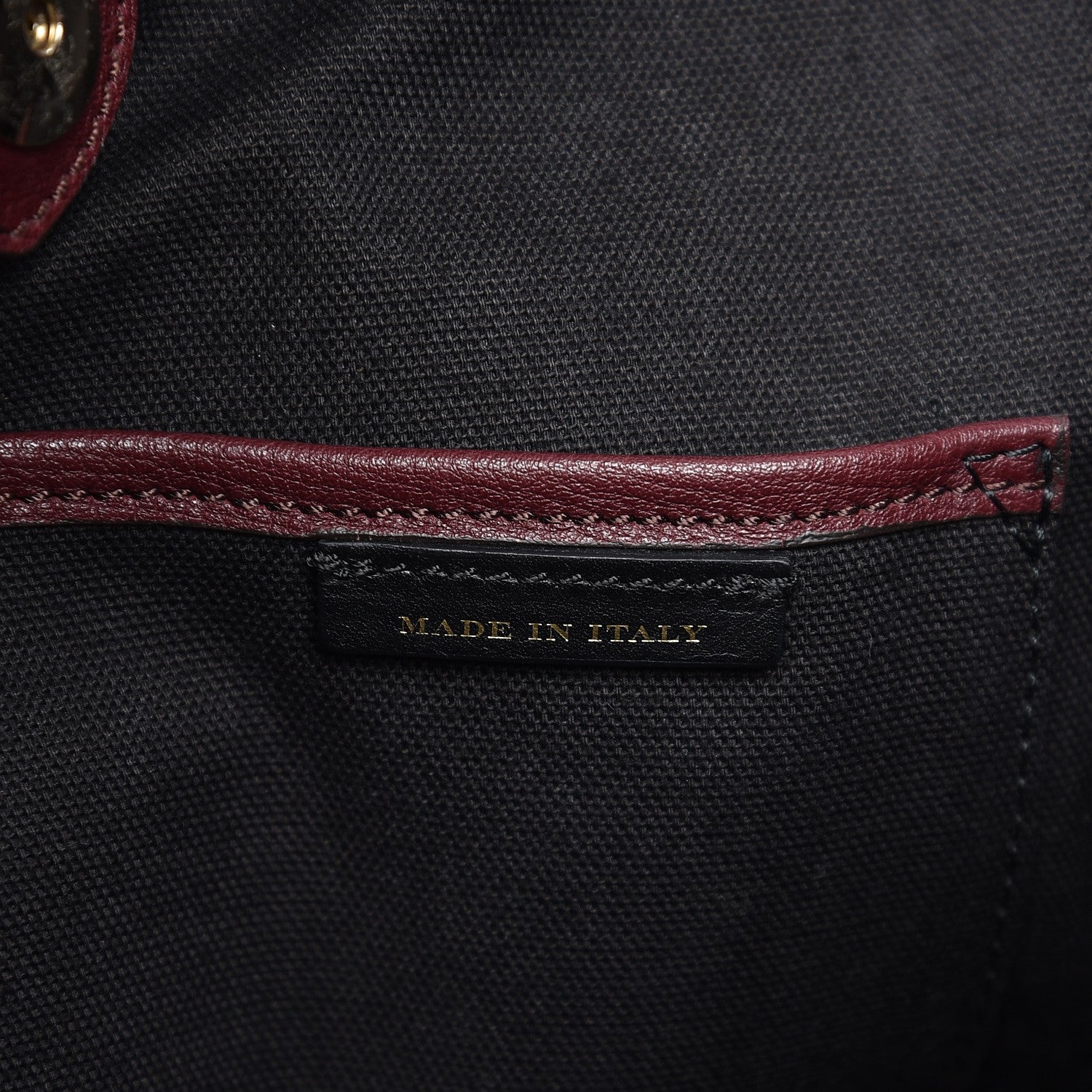 Burberry Derby Calfskin House Check Large Banner Tote Mahogany Red 8 of 10