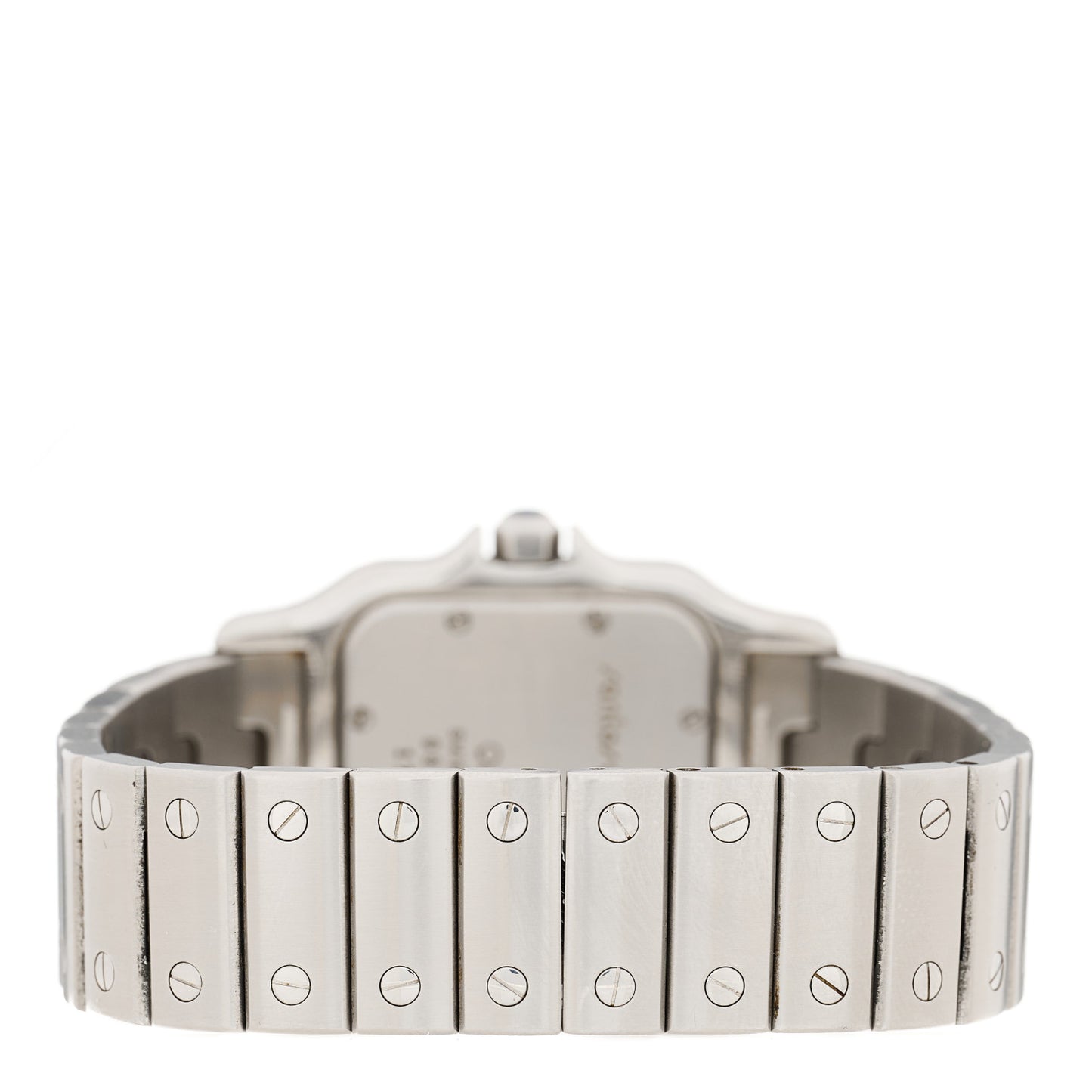Stainless Steel 29mm Santos De Cartier Galbee Quartz Watch