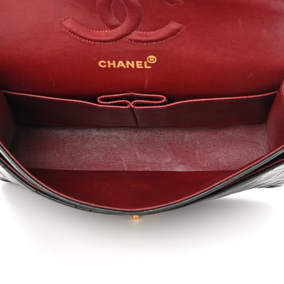 Chanel Lambskin Quilted Medium Double Flap Black 5 of 18