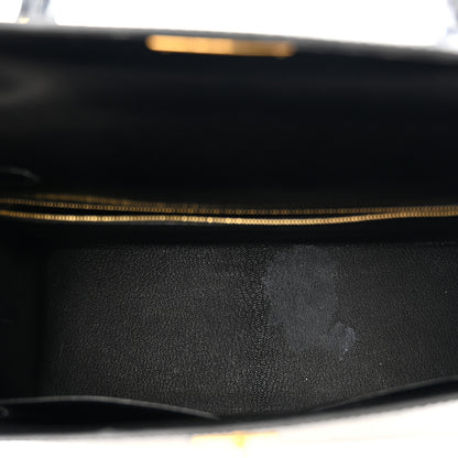 Hermes Box Kelly Sellier 28 Black 5 of 13