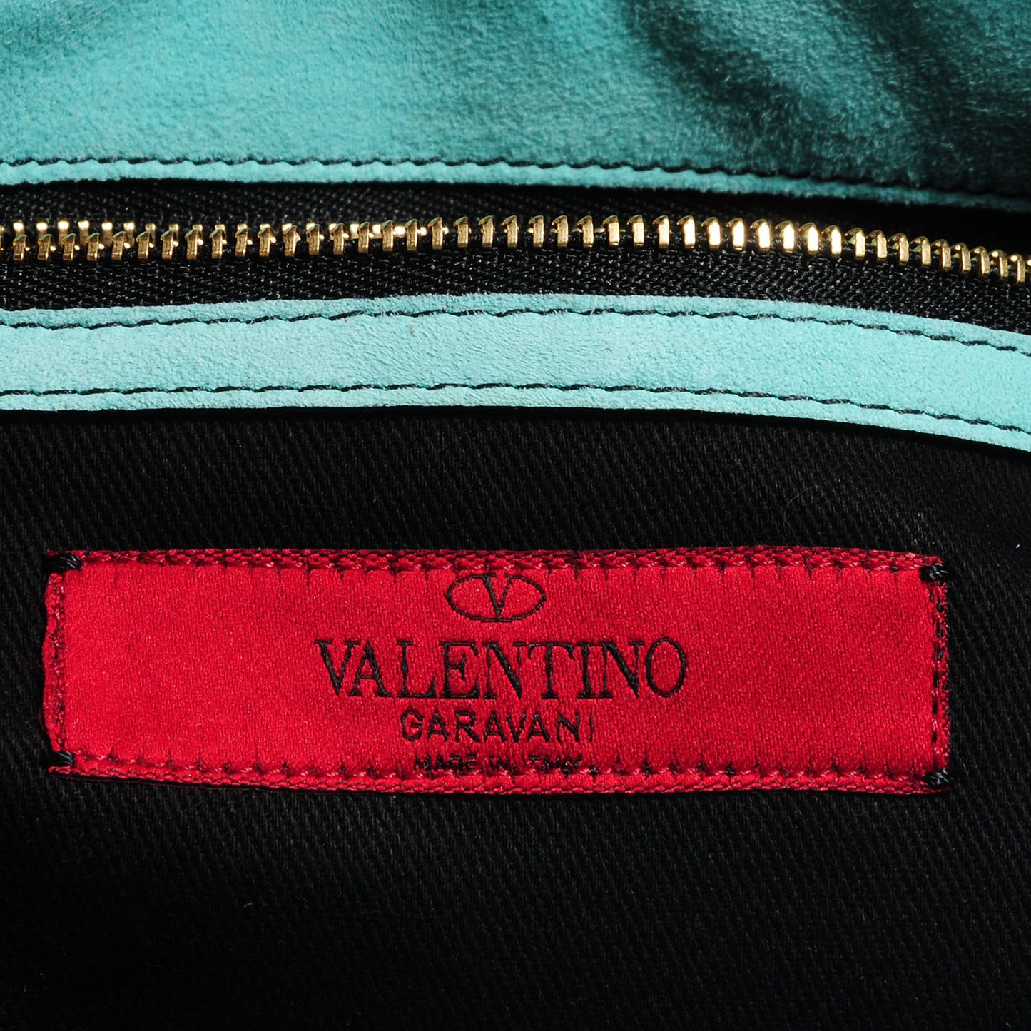 Patent Histoire Tote Turquoise