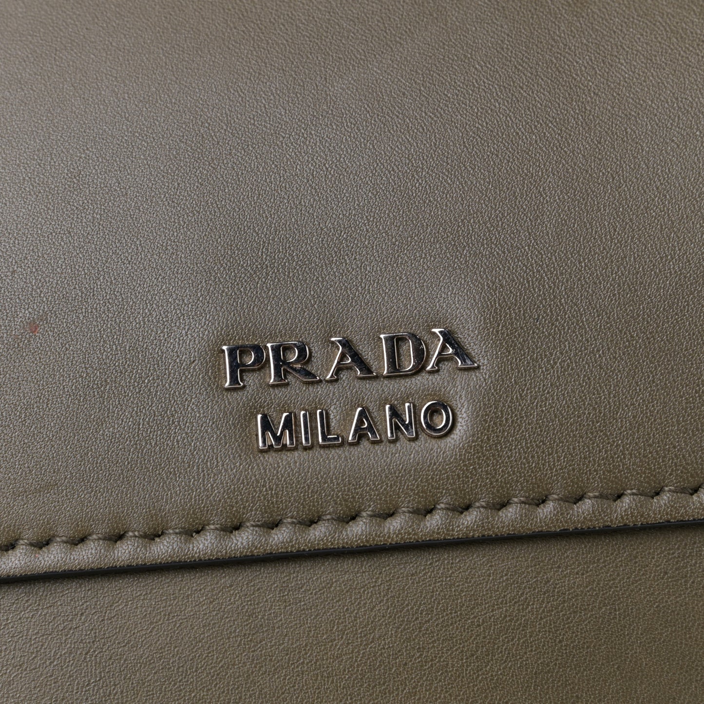 City Calfskin Convertible Top Handle Tote Militare Green Black