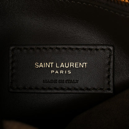 Saint Laurent Smooth Calfskin Large Le 5 A 7 Soft Hobo Light Musk 6 of 10